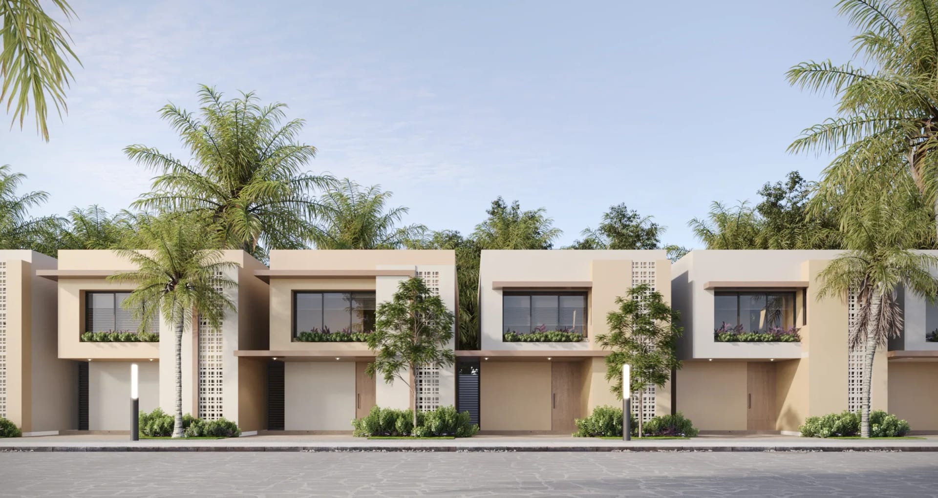 3- and 4-Bedroom Homes in a 56-House Community