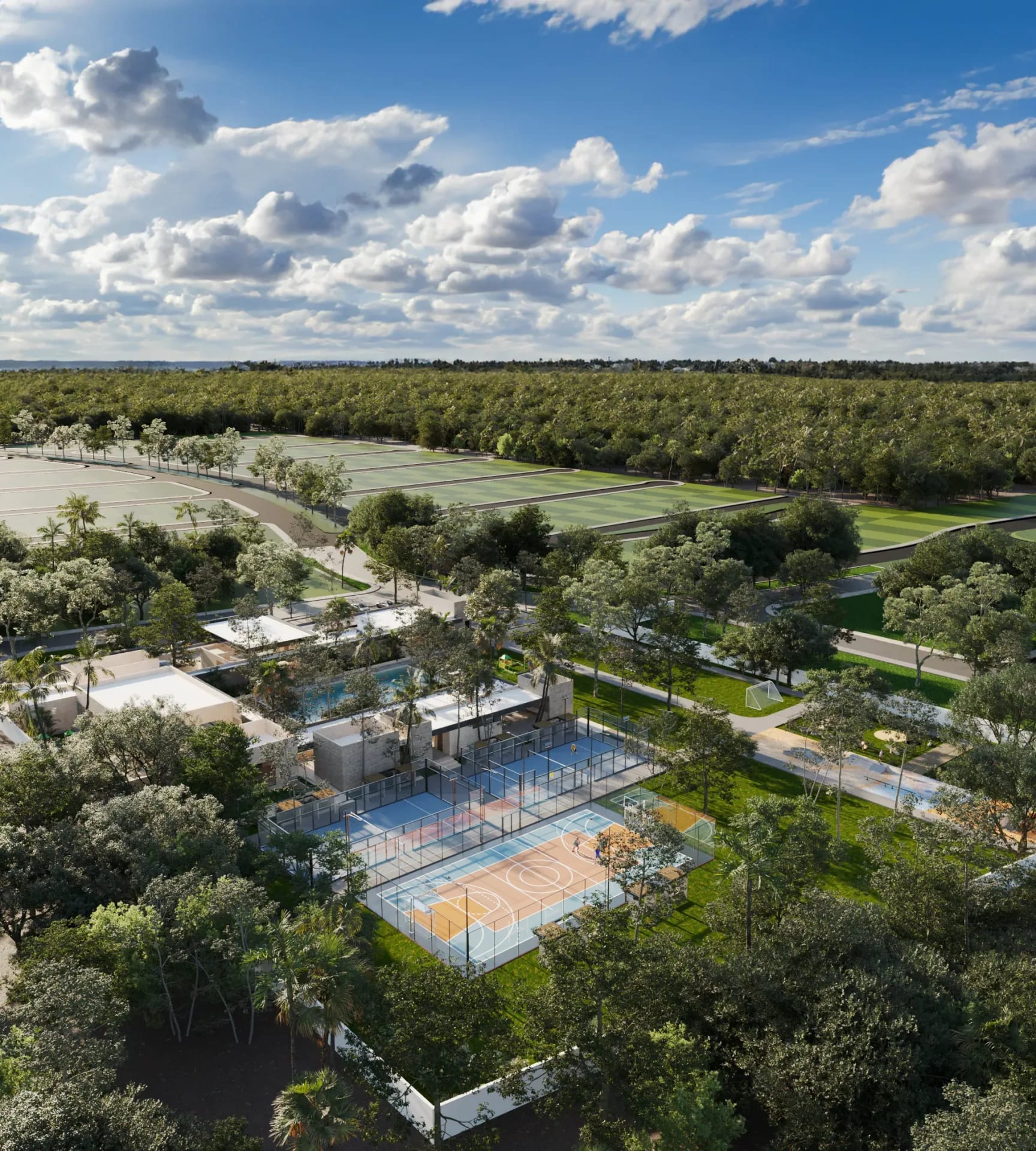 Lotes residenciales en fraccionamiento cerrado · Vista