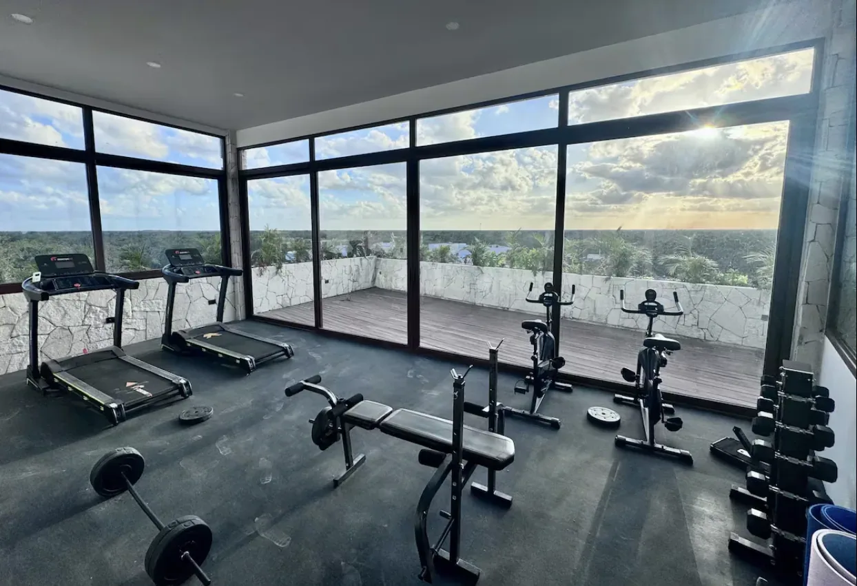 Departamento con alberca privada · Vista