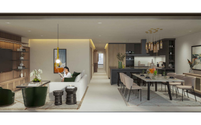 Playa del Carmen, 3 Bedrooms Bedrooms, ,1 BathroomBathrooms,Apartment,For Sale,1179